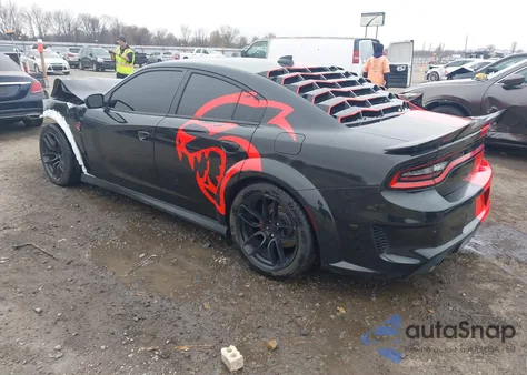 2016 Dodge Charger Srt Hellcat z USA, uszkodzony, nr VIN 2C3CDXL99GH301560